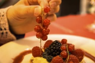 Tarte à la vanille et aux fruits rouges